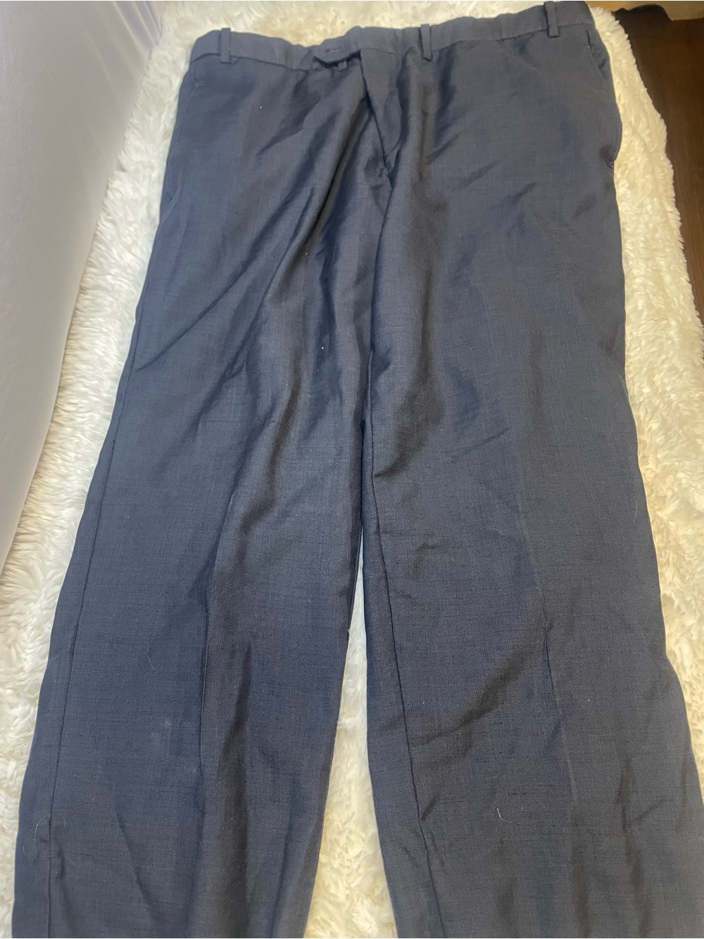 Classic Men's Navy Dress Pants